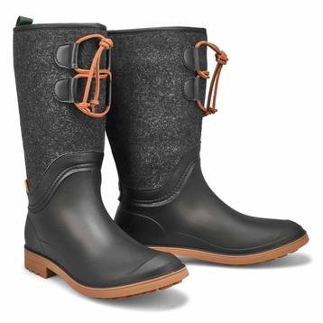 Bottes de pluie imperméables ABIGAIL, noir, femmes